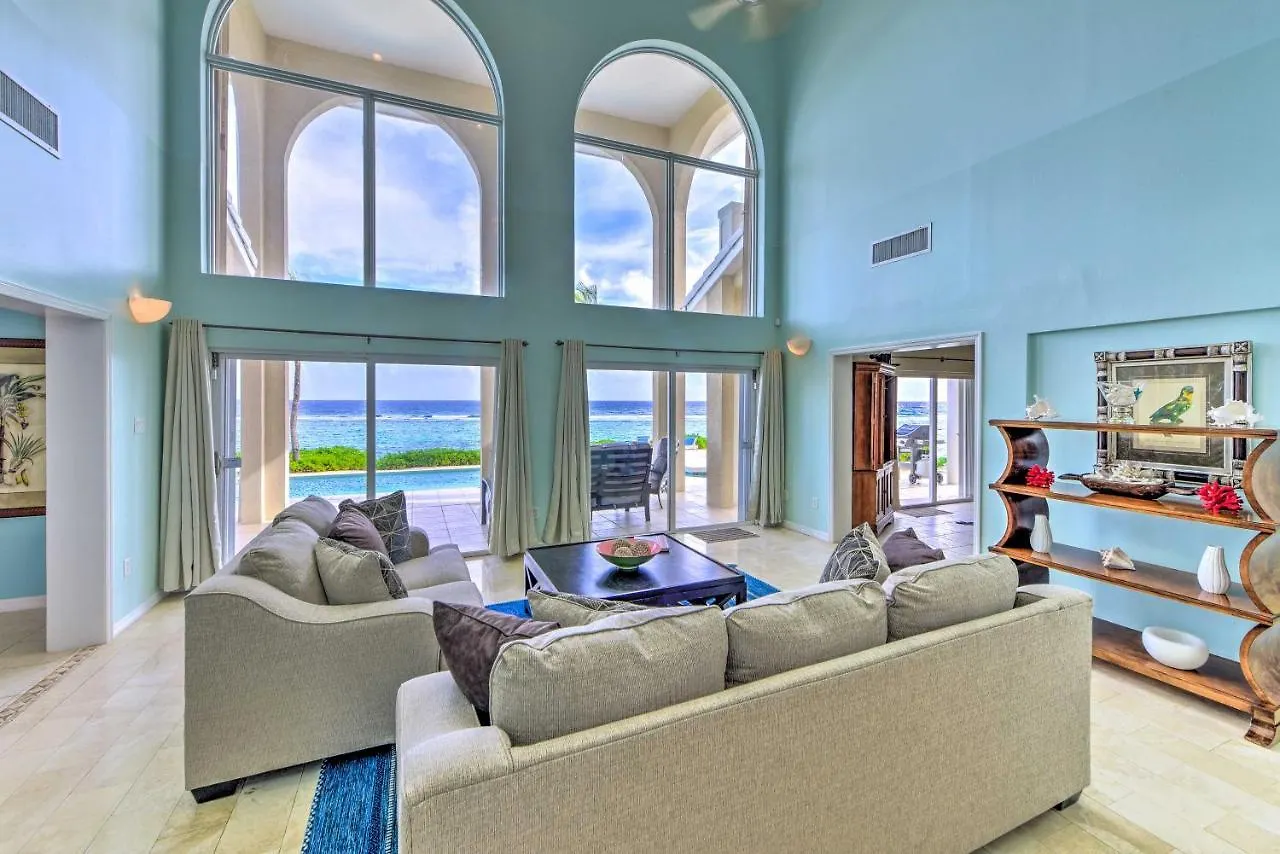 Sun Cloud Oceanfront Villa In Rum Point! Driftwood Village