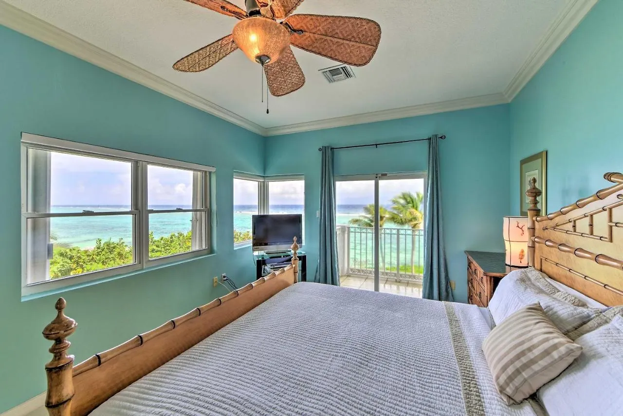 Sun Cloud Oceanfront Villa In Rum Point! Driftwood Village Islas Caimán