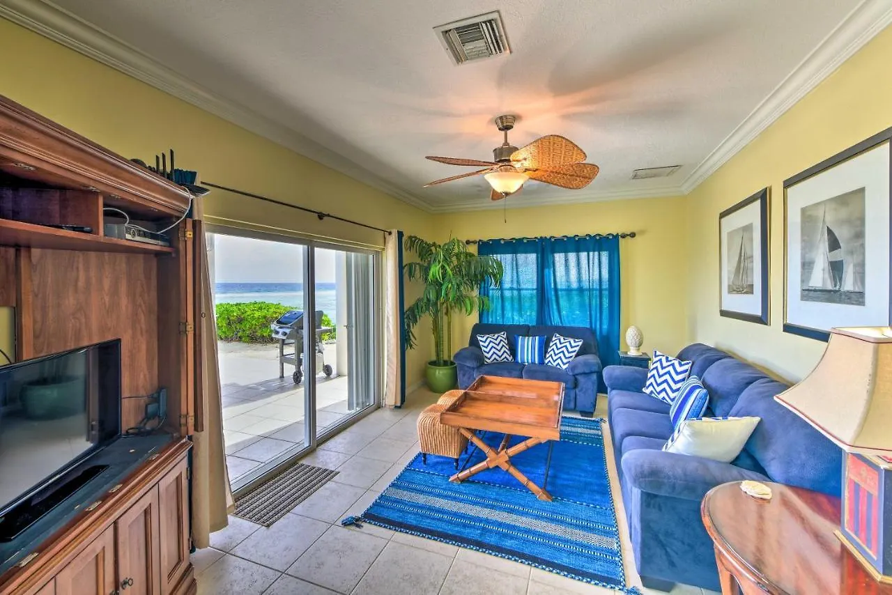 Sun Cloud Oceanfront Villa In Rum Point! Driftwood Village Islas Caimán